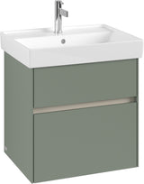 Villeroy & Boch Waschbeckenunterschrank Collaro C008 B0 Kansas Oak mit LED-Beleuchtung und SoftClosing