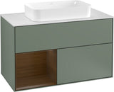 Villeroy & Boch Waschtischunterschrank Finion G241GF Glossy White Lacquer 1000 mm mit Beleuchtung