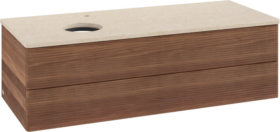 Villeroy & Boch Waschbeckenunterschrank Antao K22153 1200x360x500 mm Warm Walnut