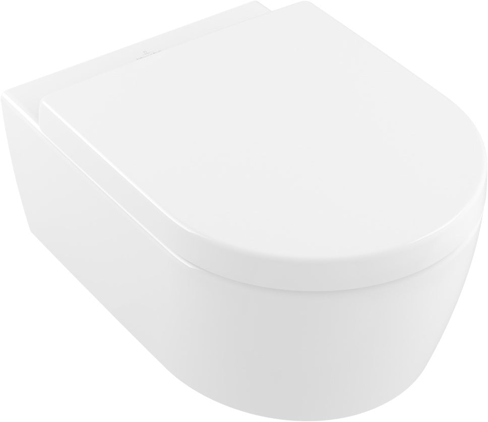 Villeroy & Boch Avento WC-Set 5656HR spülrandlos mit SoftClose und QuickRelease