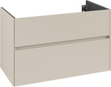 Villeroy & Boch Waschbeckenunterschrank Collaro C13900 in White Oak – 996 mm, 2 Auszüge, SoftClosing