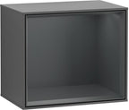 Mitteldichte Faserplatte (MDF) / anthrazit / GK/HG/-