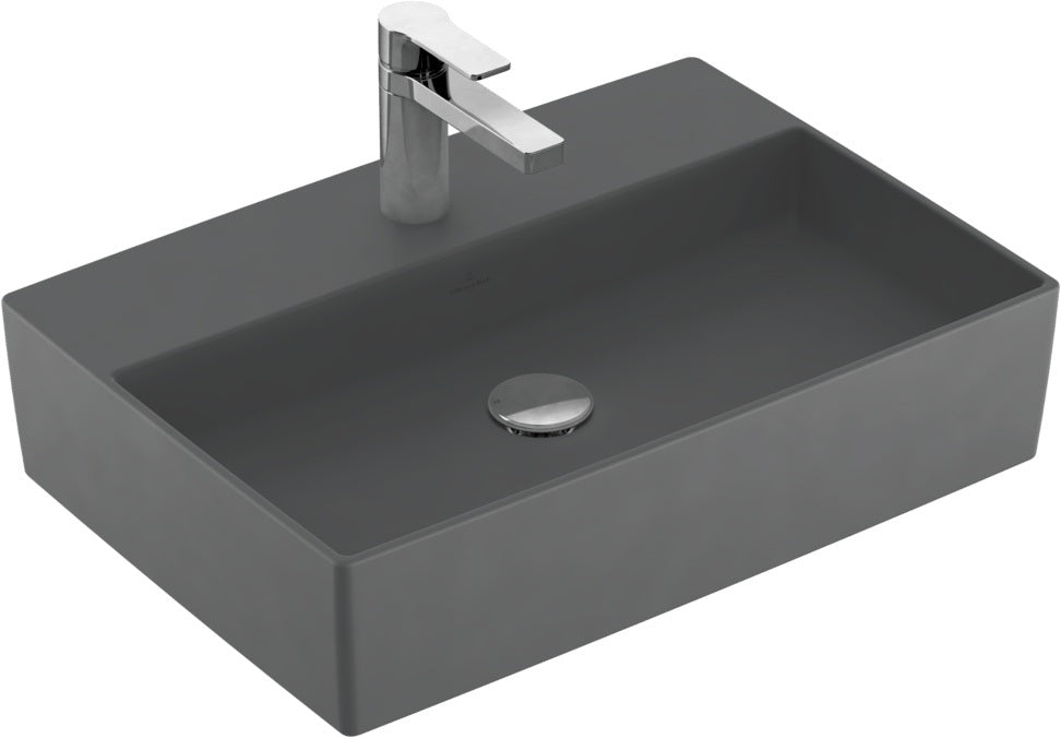 Villeroy & Boch Aufsatzwaschbecken Memento 2.0 600x420mm Graphite CeramicPlus