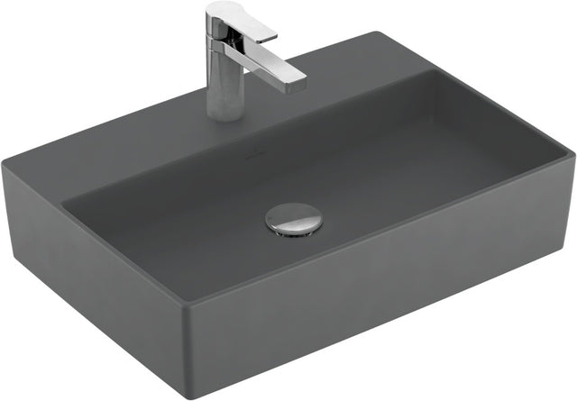 Villeroy & Boch Aufsatzwaschbecken Memento 2.0 600x420mm Graphite CeramicPlus