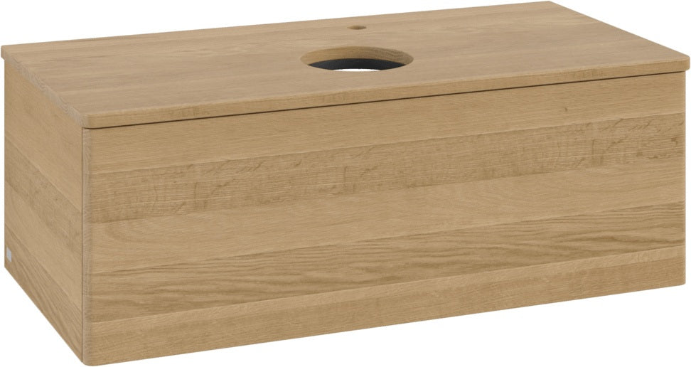 Villeroy & Boch Waschtischunterschrank Antao L31050 1000 mm Anthrazit Matt Lack mit LED-Beleuchtung
