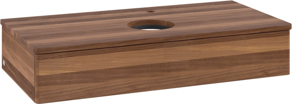 Villeroy & Boch Waschtischunterschrank Antao L09051 1000 mm Warm Walnut mit LED