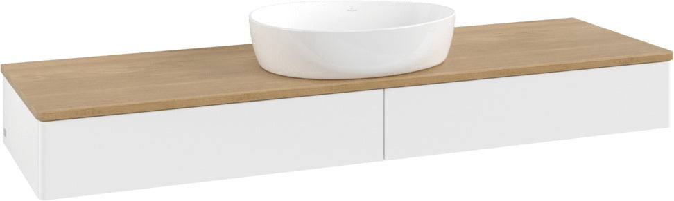 Villeroy & Boch Antao Waschbeckenunterschrank 1600 mm White Matt Lacquer mit Push-to-open