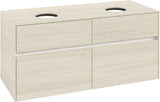 Villeroy & Boch Collaro Waschbeckenunterschrank White Oak 1200 mm mit 4 Auszügen