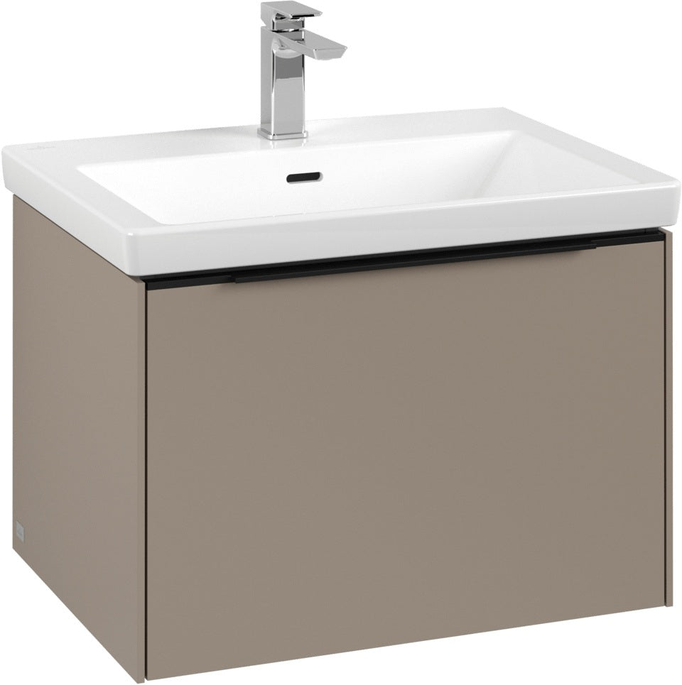 Villeroy & Boch Subway 3.0 Waschtischunterschrank C57500, 622 mm, Brilliant White, mit SoftClosing-Auszug