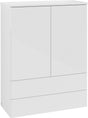 Villeroy & Boch Antao Highboard L47000 – 814 mm, Glossy White Lacquer, LED-Beleuchtung