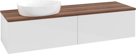 Villeroy & Boch Waschtischunterschrank Antao 1600 mm Glossy White mit LED-Beleuchtung