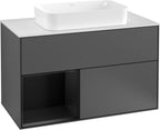 anthrazit / Mitteldichte Faserplatte (MDF) / G241P D