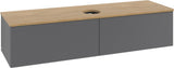 Villeroy & Boch Waschbeckenunterschrank Antao K36110 1600 mm Anthracite Matt Lacquer