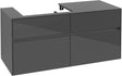 Villeroy & Boch Waschtischunterschrank Collaro C082 1200 mm Glossy Grey mit 4 Auszügen