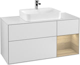 Villeroy & Boch Waschtischunterschrank Finion F421G 1200 mm Glossy White Lacquer