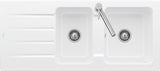 Villeroy & Boch Einbauspüle Architectura 80 338001R1 Weiß Alpin CeramicPlus 1160x510 mm