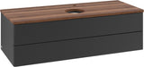 Villeroy & Boch Antao Waschbeckenunterschrank 1200 mm Anthrazit mit LED-Beleuchtung