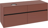 Villeroy & Boch Waschbeckenunterschrank Collaro C046 1400 mm White Oak mit 4 Auszügen