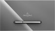 Villeroy & Boch ViConnect Betätigungsplatte Glass Glossy Grey eckig 2-Tasten