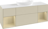 Villeroy & Boch Finion Waschtischunterschrank GD01GF 1600 mm Glossy White Lacquer mit Beleuchtung