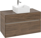Villeroy & Boch Waschtischunterschrank Collaro C038 B0 1000 mm Arizona Oak mit Beleuchtung und SoftClosing