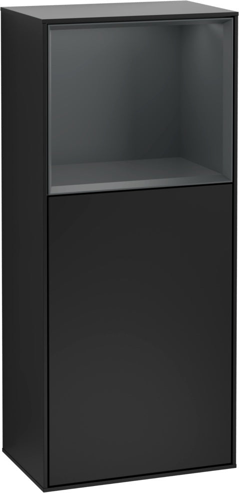 Villeroy & Boch Finion Seitenschrank G510GF, 418 mm, Glossy White Lacquer, mit Beleuchtung