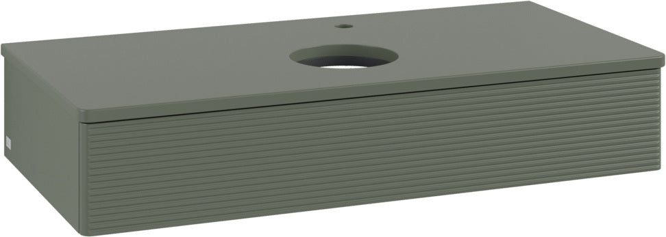 Villeroy & Boch Waschtischunterschrank Antao 1000 mm Anthrazit Matt mit Auszugsbeleuchtung