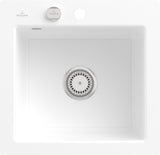 Villeroy & Boch Subway 50 S flat Flächenbündige Spüle 490x475mm Weiß Alpin CeramicPlus