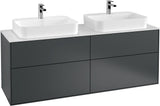 Villeroy & Boch Finion Waschtischunterschrank 1600 mm Glossy White Lacquer, 4 Auszüge
