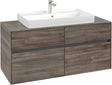 Villeroy & Boch Waschtischunterschrank Collaro C087 Stone Oak 1200 mm mit 4 Auszügen und SoftClosing