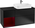 schwarz / Mitteldichte Faserplatte (MDF) / G392H B