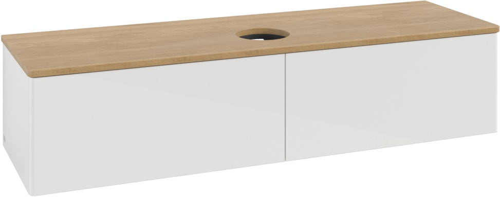 Villeroy & Boch Waschtischunterschrank Antao K36010 1600 mm Glossy White Lacquer