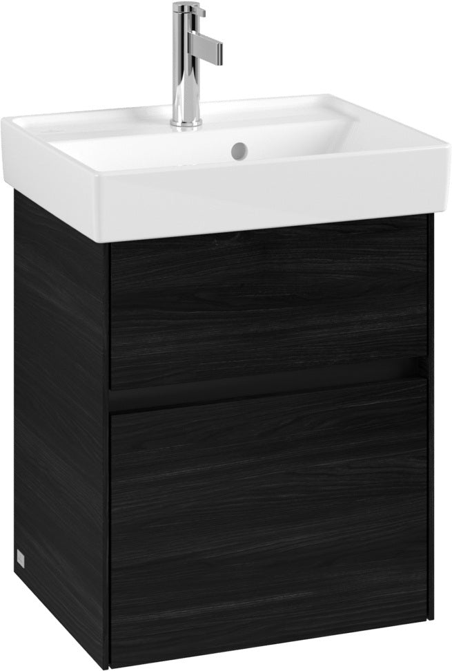 Villeroy & Boch Waschtischunterschrank Collaro C006 Glossy White 460 mm mit LED-Beleuchtung