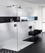 Villeroy & Boch Duschwanne SQUARO SUPER FLAT 1400x900x18 mm stone white aus Quaryl