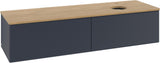 Villeroy & Boch Waschtischunterschrank Antao 1600 mm Anthrazit Matt Lack – 2 Auszüge, Push-to-Open