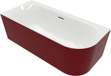 Villeroy & Boch Vorwand-Badewanne Loop & Friends UBA 180LOF9CLBCV 1800 x 800 mm Weiß Alpin