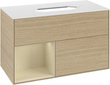 Villeroy & Boch Finion Waschtischunterschrank 1000 mm Glossy White Lacquer – mit LED-Beleuchtung & SoftClosing