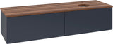 Villeroy & Boch Waschbeckenunterschrank Antao 1600 mm Anthrazit Matt mit LED-Beleuchtung
