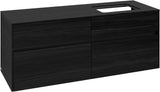 Villeroy & Boch Waschtischunterschrank Collaro C118 1400 mm Black Oak mit SoftClosing und Push-Open