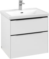 Villeroy & Boch Waschtischunterschrank Subway 3.0 C 576L0 Brilliant White mit LED-Beleuchtung
