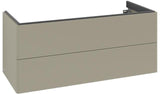 Villeroy & Boch Antao Waschtischunterschrank 1188 mm mit Beleuchtung, Stone Grey Matt Lacquer