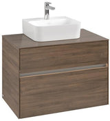 Villeroy & Boch Waschtischunterschrank Collaro 800 mm Arizona Oak mit Beleuchtung und SoftClosing