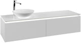 Villeroy & Boch Legato Waschbeckenunterschrank 1600 mm Glossy White mit LED-Beleuchtung