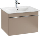 Villeroy & Boch Venticello Waschbeckenunterschrank 553 mm Glossy White – Wandhängend mit Auszug