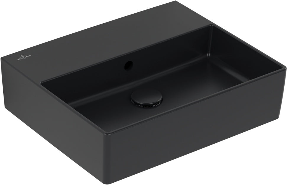 Villeroy & Boch Wandwaschbecken Memento 2.0 4A225J 500x420mm Graphite CeramicPlus
