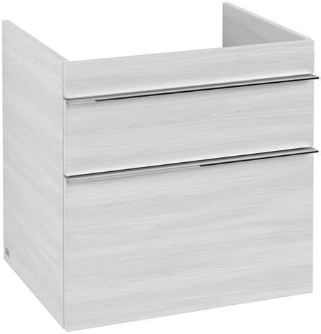 Villeroy & Boch VENTICELLO Waschtischunterschrank 603 mm Santana Oak mit 2 Auszügen und Glasabtrennungen