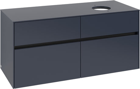 Villeroy & Boch Waschtischunterschrank Collaro C043 B0 1200 mm White Oak mit Beleuchtung