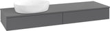 Villeroy & Boch Antao Waschtischunterschrank 1600 mm Anthrazit Matt Lackiert mit Push-to-Open