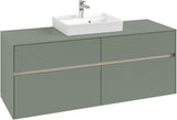 Villeroy & Boch Waschtischunterschrank Collaro C073 White Oak 1400 mm mit SoftClosing