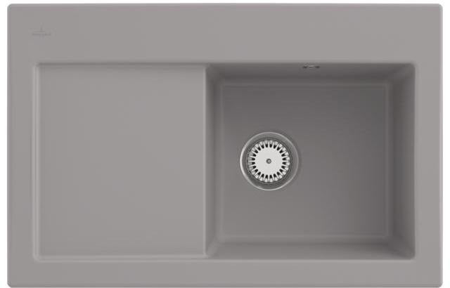 Villeroy & Boch Subway 45 Einbauspüle 780x510mm Keramik Ivory CeramicPlus